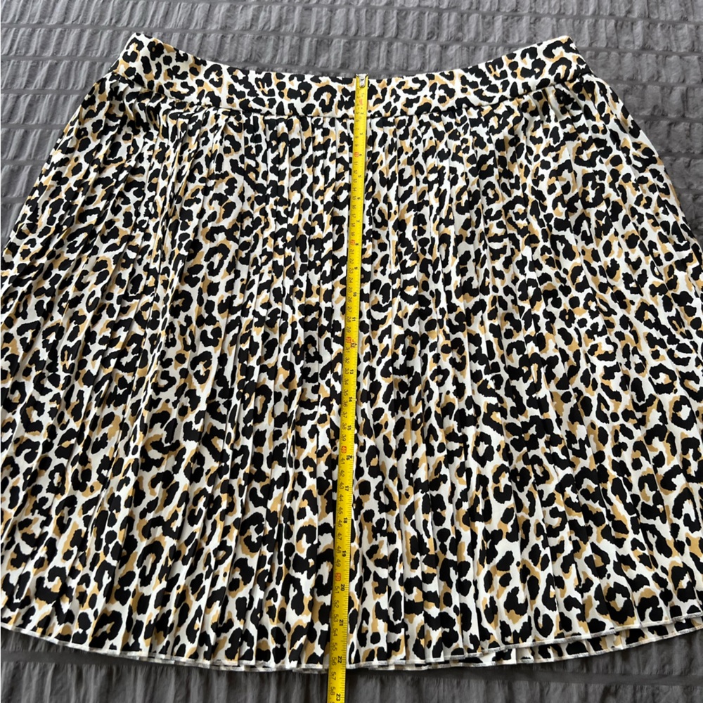 NWT J. Crew Leopard Print Skirt Womens Sz 18 - Picture 14 of 15